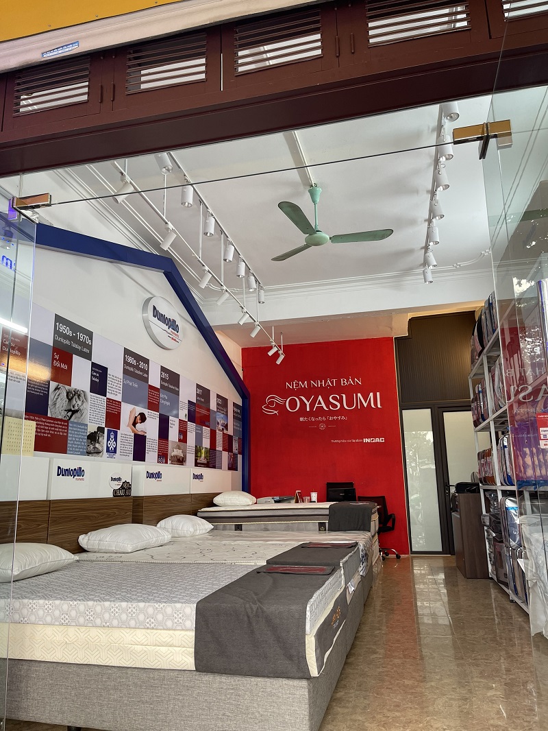 Showroom Đệm Dunlopillo Chính Hãng Tại Hà Nội - Trải Nghiệm Đẳng Cấp Giấc Ngủ Hoàng Gia