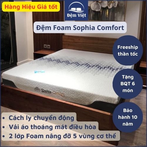 đệm foam sophia comfort