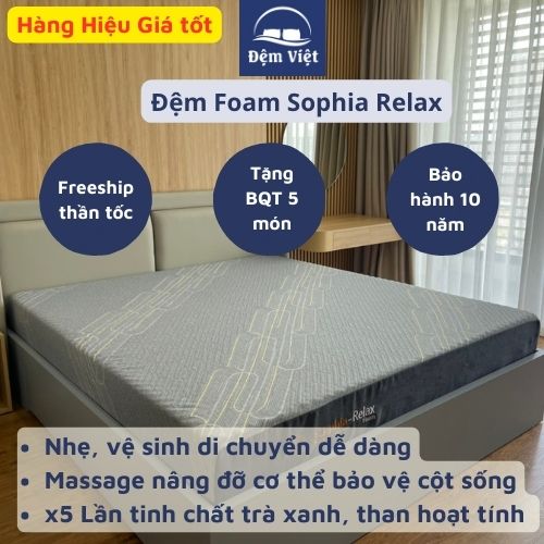 đệm foam sophia relax