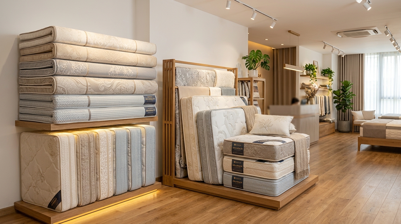 mua đệm bông ép hãng nào tốt - tổng hợp top thương hiệu uy tín tại Đệm Việt 