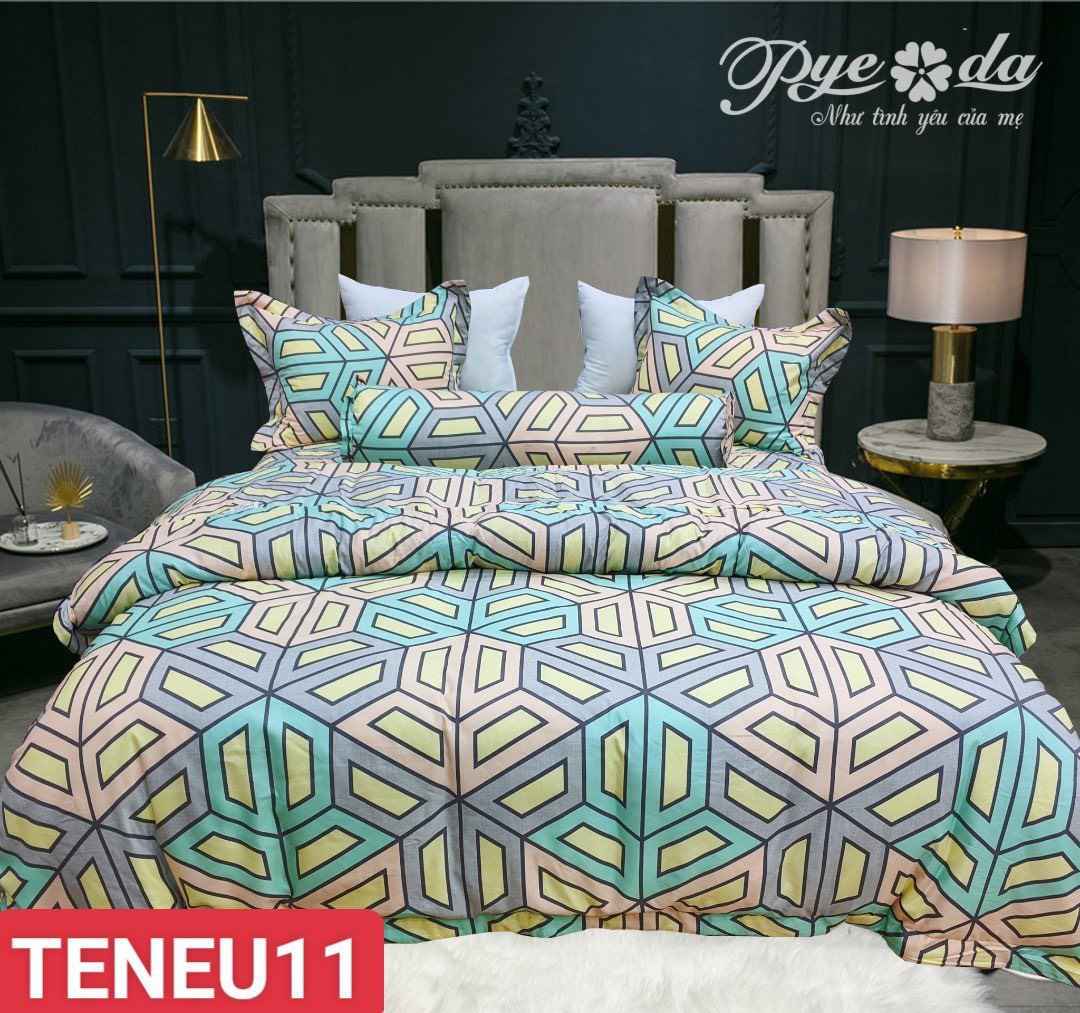 Bộ Ga Phủ Tencel EU Họa Tiết