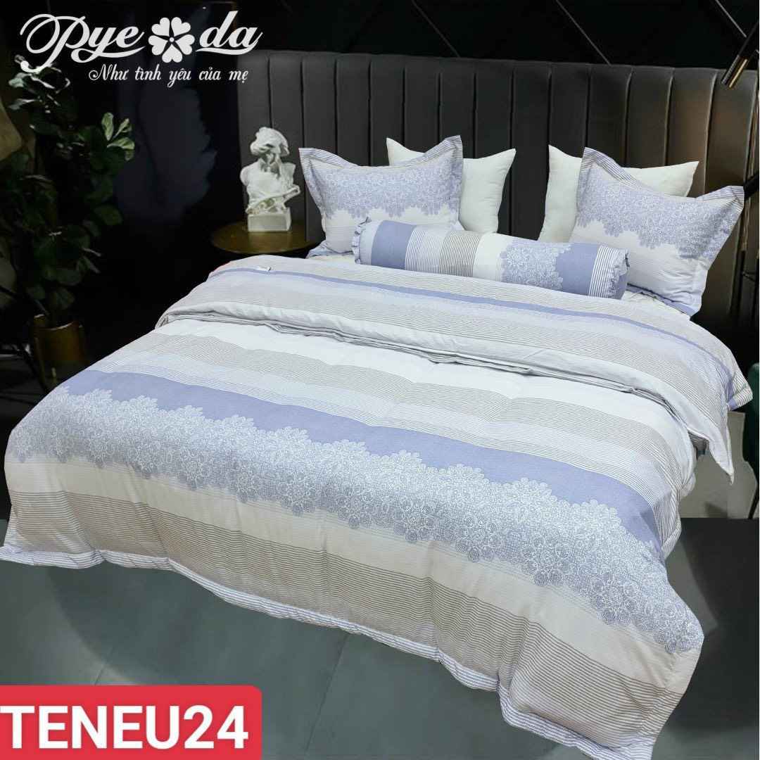 Bộ Ga Phủ Tencel EU Họa Tiết