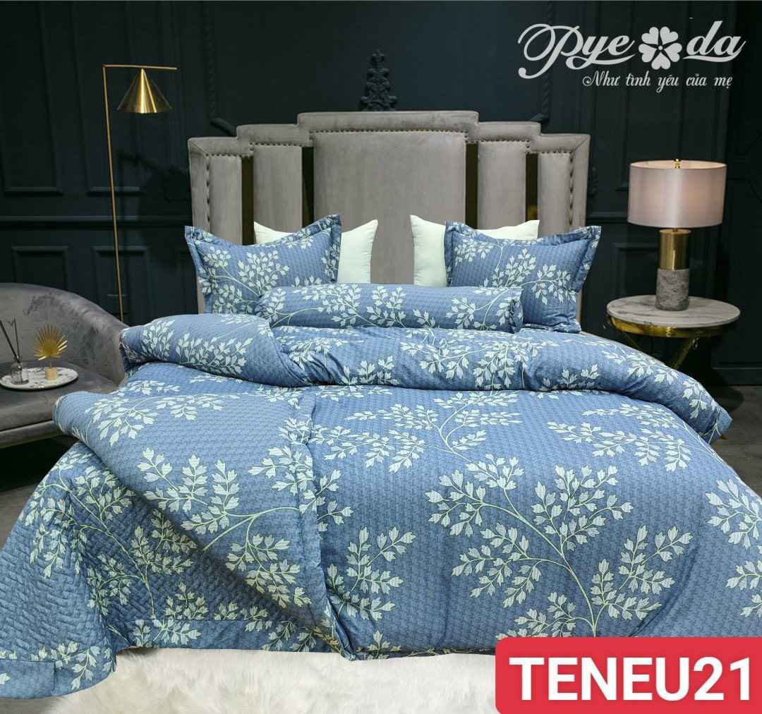 Bộ Ga Phủ Tencel EU Họa Tiết