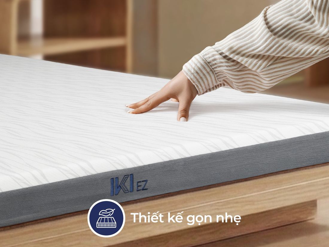 Nệm cao su Hybrid Liên Á IKI EZ