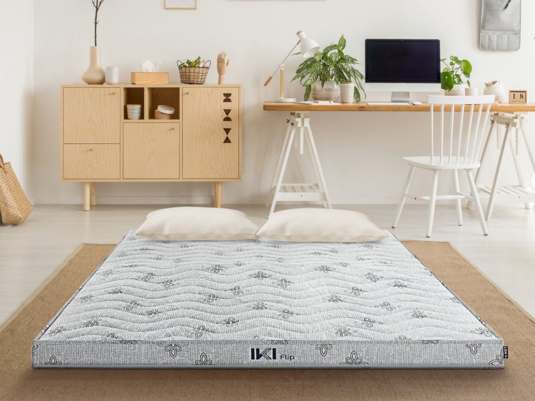 Nệm cao su Hybrid Liên Á IKI Flip (gấp 2)