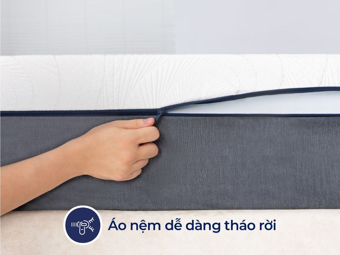 Nệm cao su Hybrid Liên Á IKI Luxe