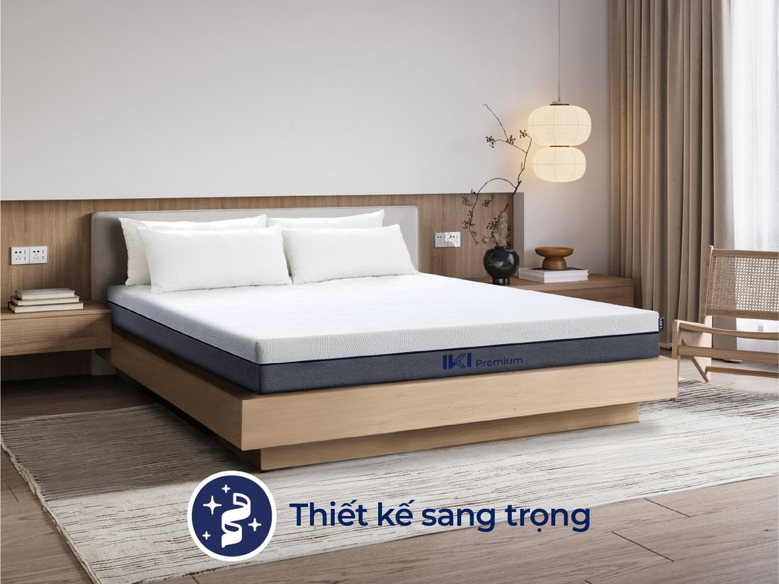 Nệm cao su Hybrid Liên Á IKI Premium