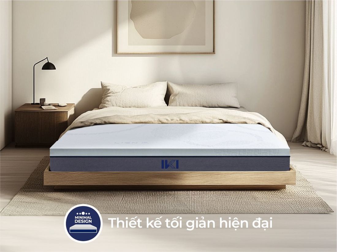 Nệm cao su Hybrid Liên Á IKI