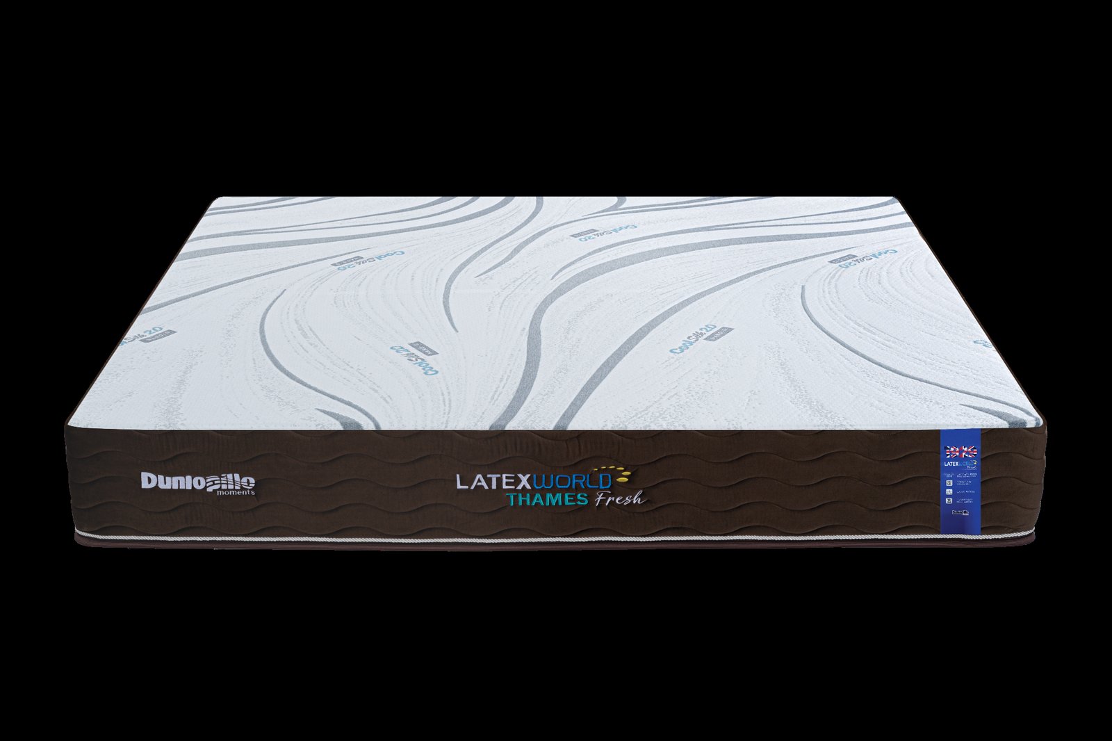 Nệm cao su Latex World Thames Fresh 25 cm