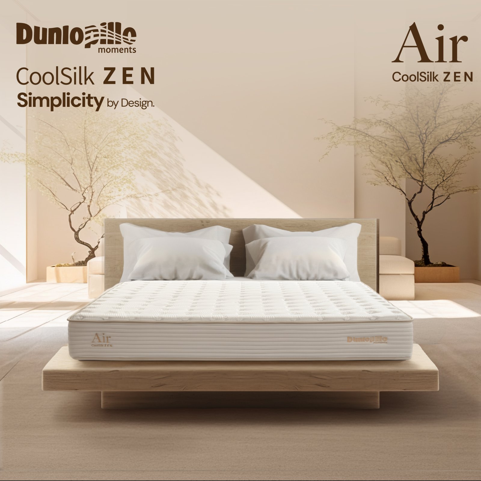 Nệm lò xo CoolSilk ZEN Air 25 cm