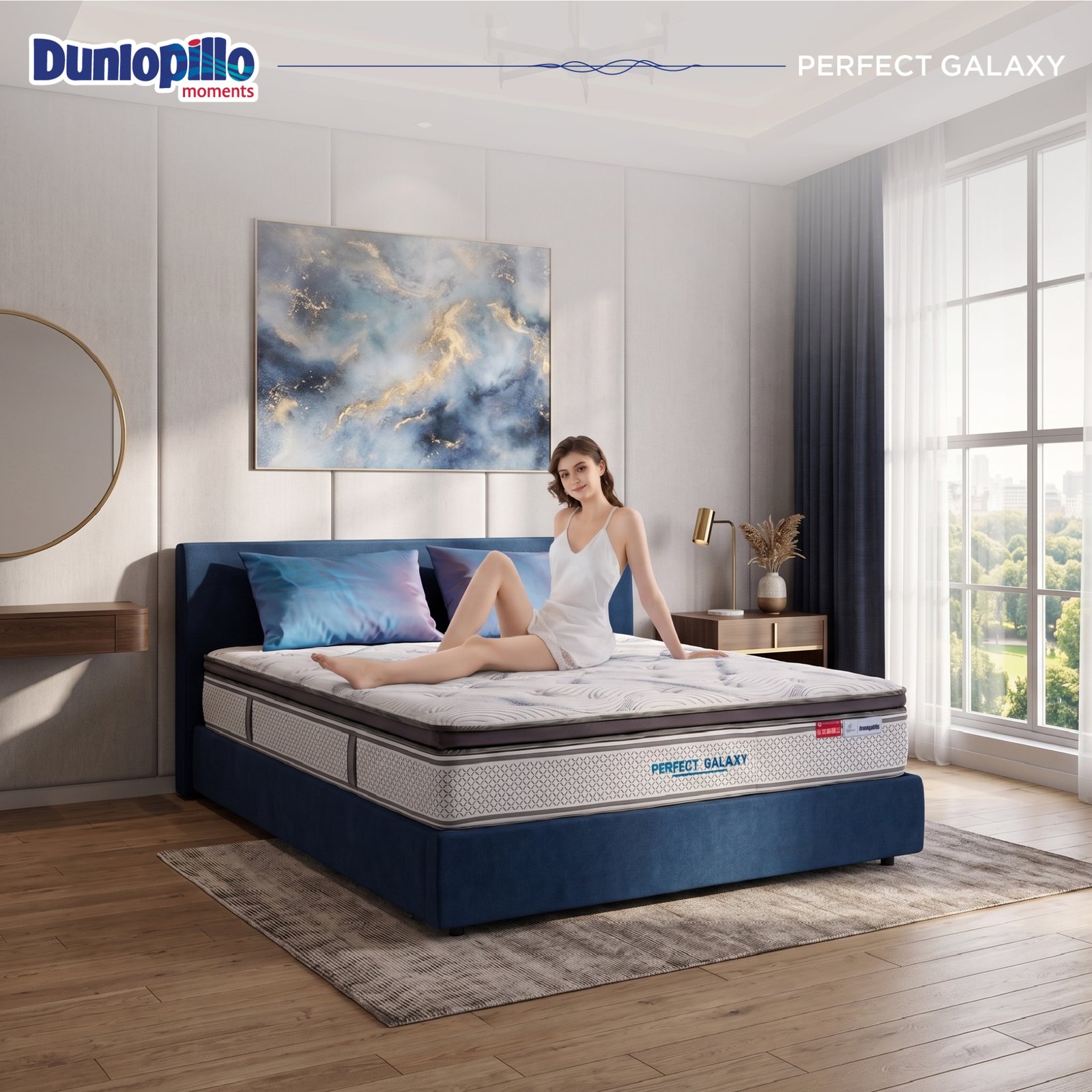 Nệm lò xo Perfect Galaxy 36 cm